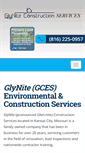 Mobile Screenshot of glyniteconstruction.com